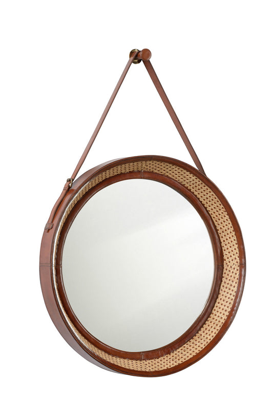 Chelsea House Leather Mirror